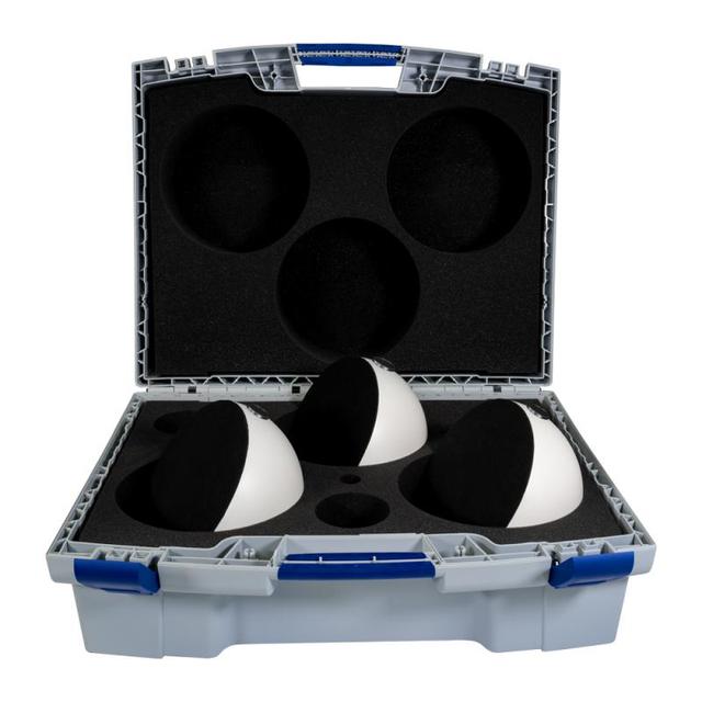 Set of 3 Deutsche Bahn Reference Spheres Flexi 200mm in a Case