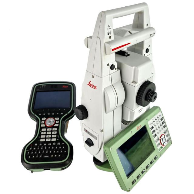 Used Leica TS16 P 1" R500 + CS20 3.75G – Robotic Total Station