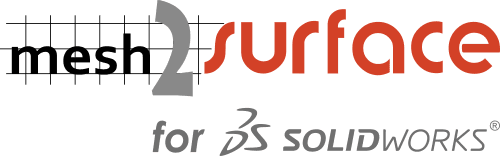 Mesh2Surface for SolidWorks – Reverse Engineering Plugin